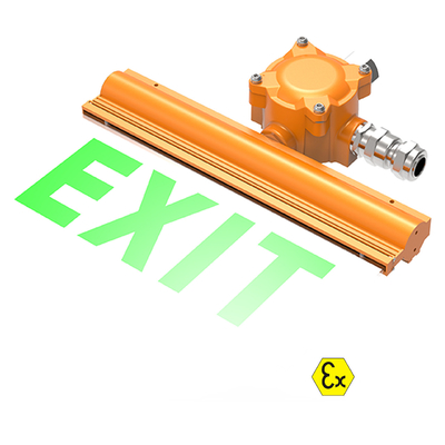 Tipo mantido da saída da iluminação de emergência de 6W/0.5W Atex luz à prova de explosões